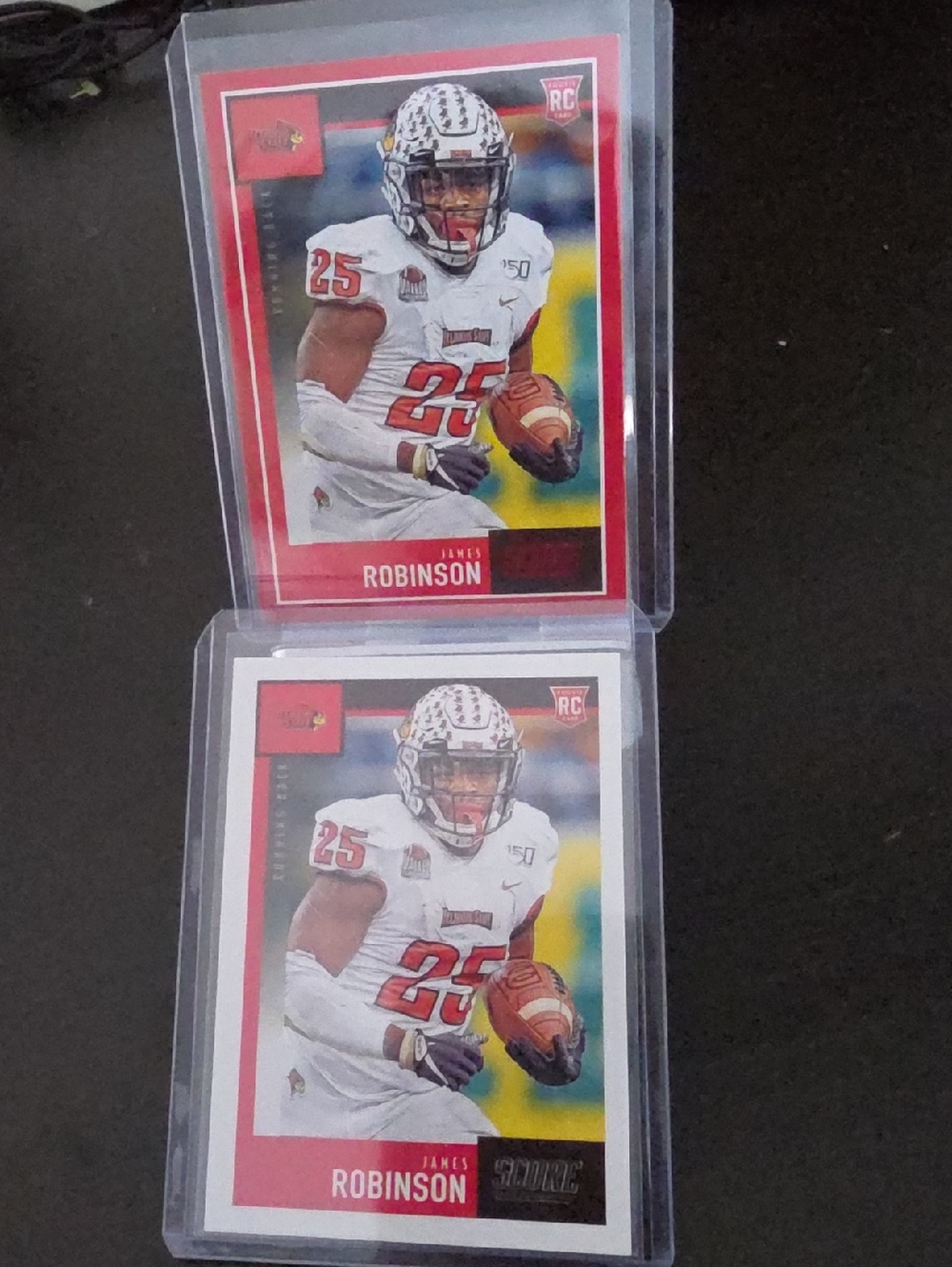 Panini James Robinson Rookie Football Card Lot - Set Of 2